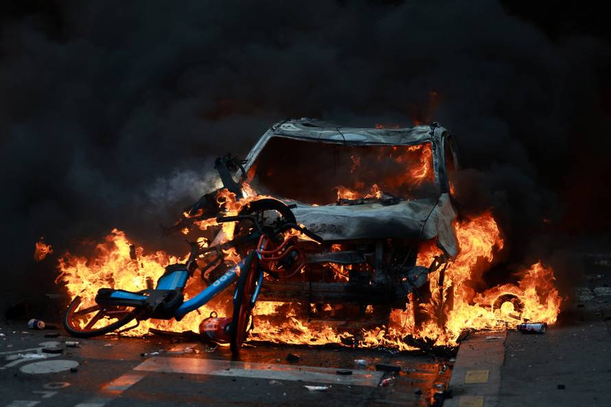 Nationwide protests in France against the cost of living