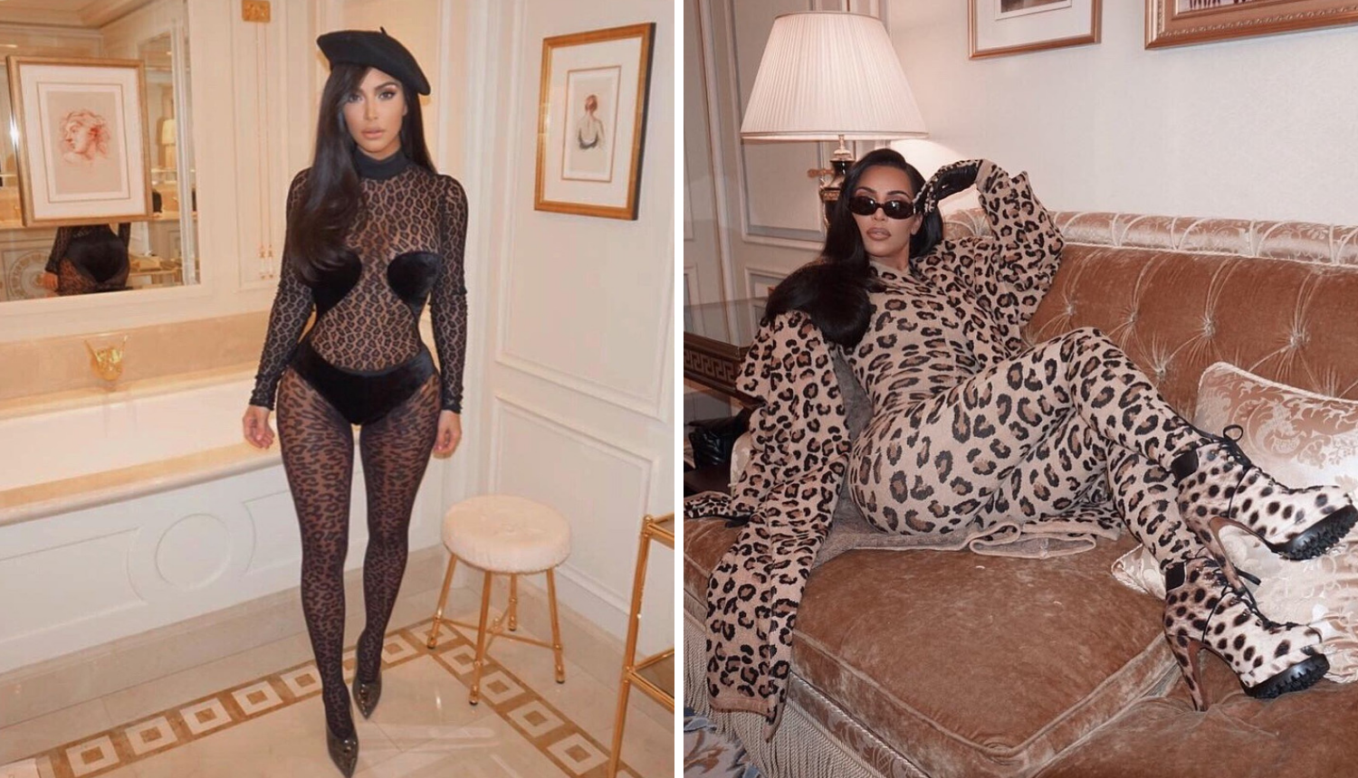 Francuzica i leopard: 'Kim nas  je šokirala modnim neukusom'