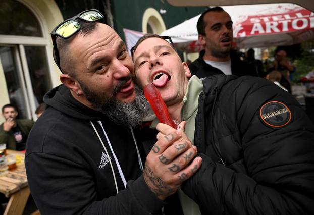 Prag:  Beckett irish  pub, gdje se hrvatski navijaci okupljaju prije utakmice