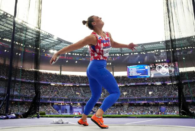 Athletics - Women's Discus Throw Qualification-Gp B