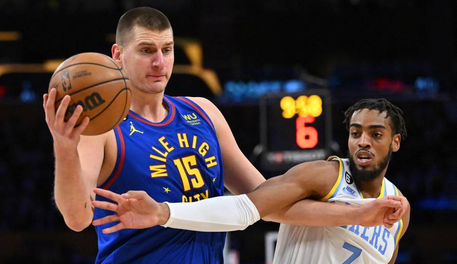 NBA: Denver Nuggets at Los Angeles Lakers