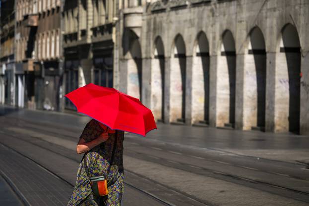 Zagreb: Toplinski val ispraznio zagrebačke ulice
