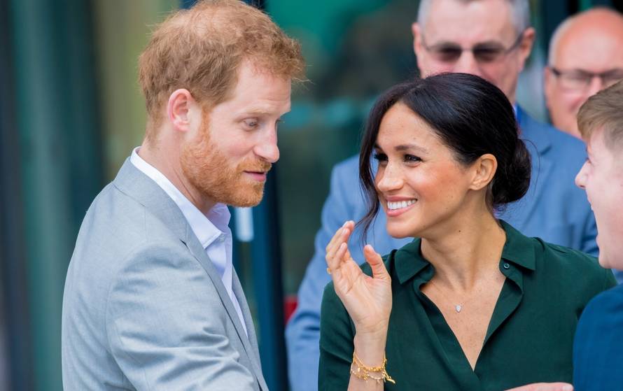 Prince Harry and Meghan Duchess of Sussex visit to Sussex