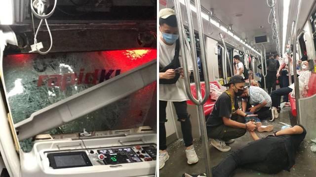 Sudar dva podzemna vlaka u Kuala Lumpuru: 200 ozlijeđenih
