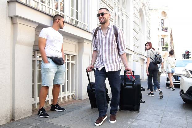 Okupljanje hrvatske nogometne reprezentacije uoči prijateljskog ogleda s Belgijom