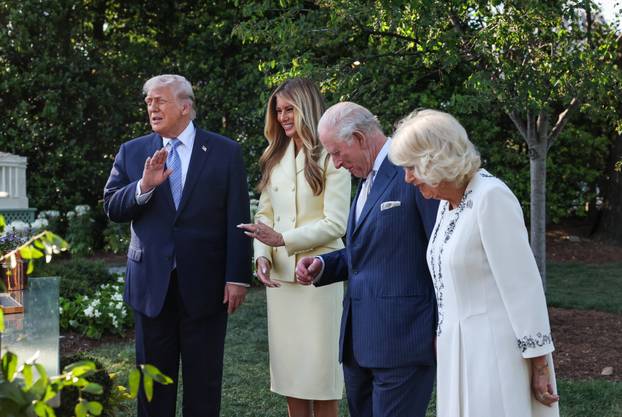Britain's King Charles and Queen Camilla in the United States for state visit