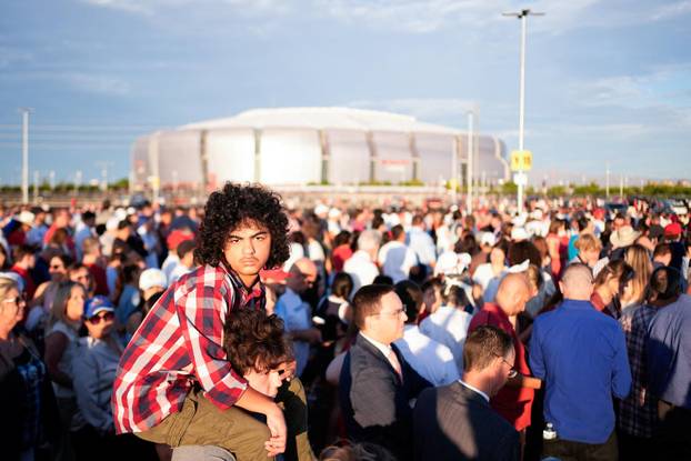 Memorial service for slain conservative commentator Kirk in Glendale