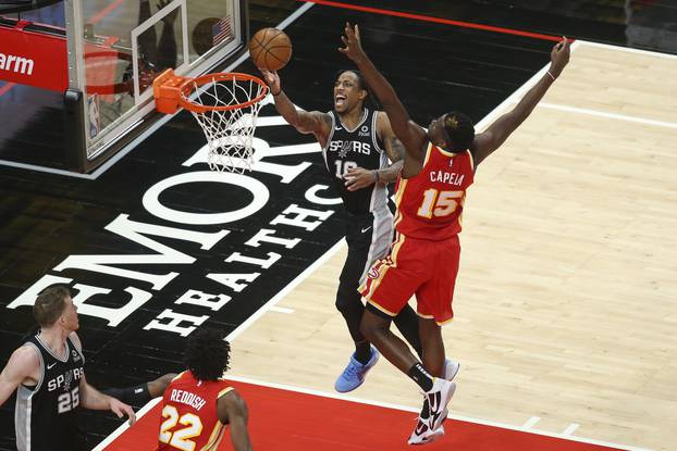 NBA: San Antonio Spurs at Atlanta Hawks