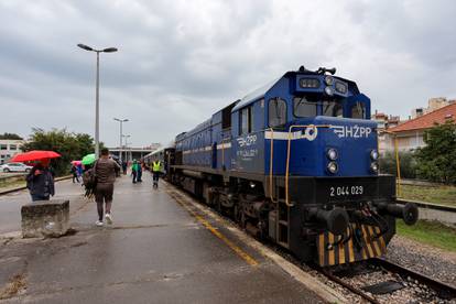 FOTO Tako je putovala i Agatha Christie: Continental Express krenuo je iz Zadra prema Splitu