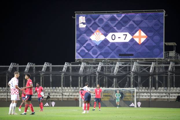 Rijeka: Hrvatska izgubila od Engleske 7-0