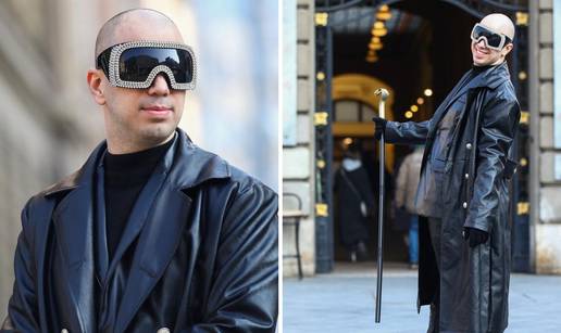 FOTO U koži od glave do pete! Svi su se na zagrebačkoj špici okretali za njim, evo tko je on