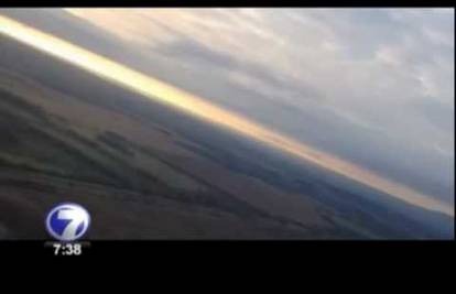 Pilot je mobitelom snimio NLO kako juri nedaleko od aviona!