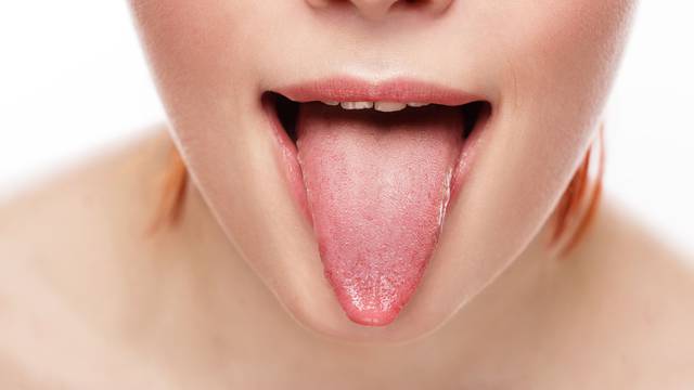 natural tongue open mouth