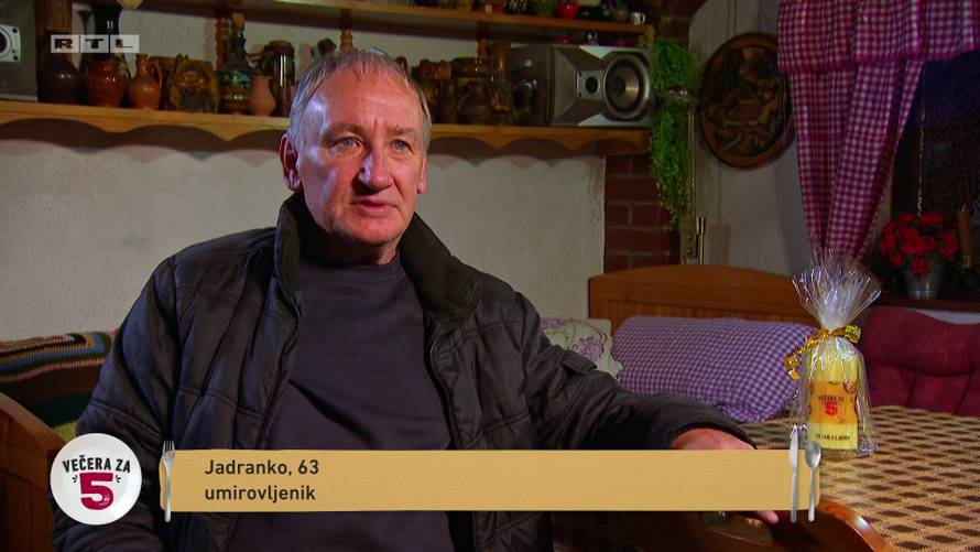 Kako će se danas u 'Večeri za 5' snaći Jadranko? 'Dobro ćemo se večeras najesti, čini mi se!'