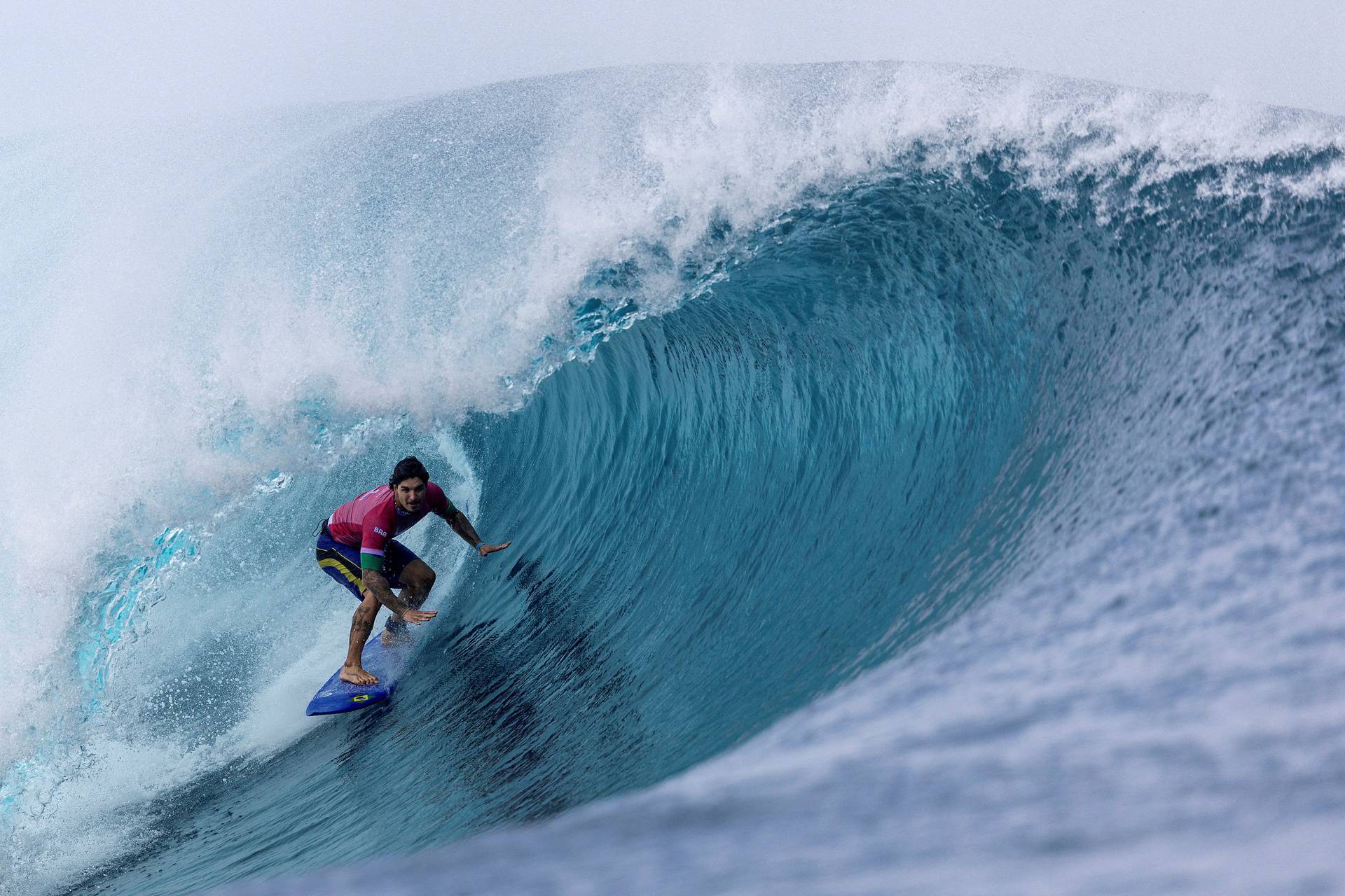 Surfing - Men's Round 3 - Heat 5