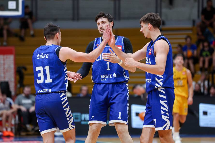 Zagreb: Treća utakmica polufinala Prvenstva Hrvatske, KK Cibona - KK Split