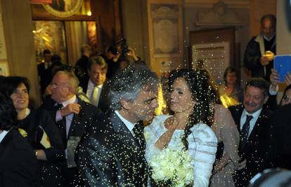 Bocelli i Veronica vjenčali su se na dan rođenja svoje kćeri