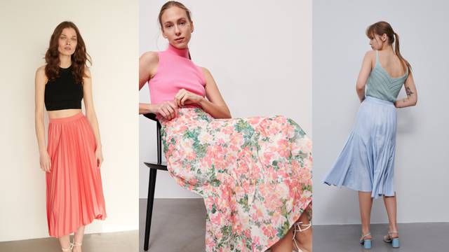 10 top ljetnih suknji: Fluidne kreacije sada i u boji sladoleda
