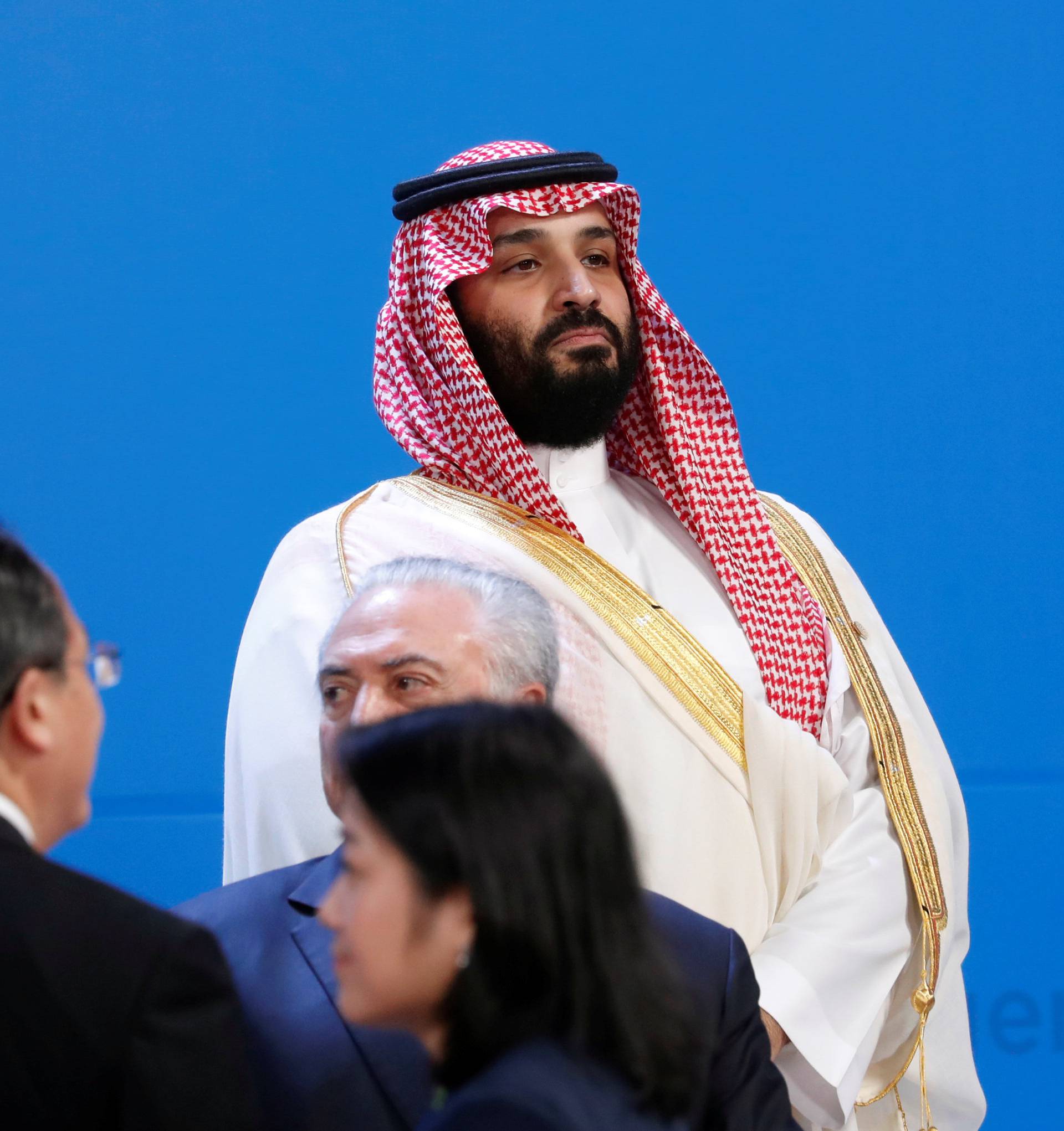 Saudi Crown Prince Mohammed bin Salman at the G20 in Buenos Aires