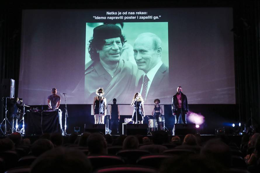 Pussy Riot prvi put u Zagrebu: 'Djevice Marijo, svrgni Putina'