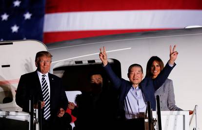 Trump dočekao Amerikance oslobođene iz Sjeverne Koreje
