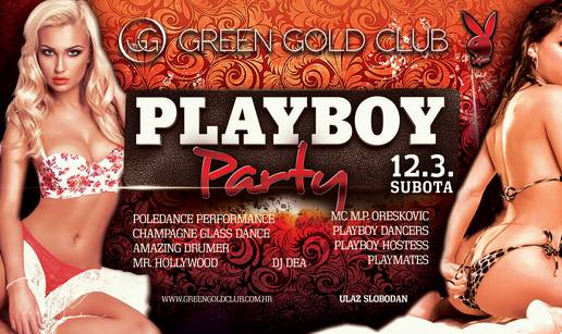 Vikend u Green Gold Clubu u znaku vrućeg Playboy partyja