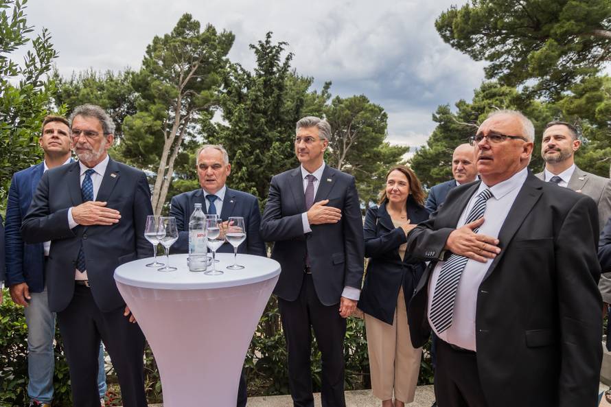 Makarska: Plenković na otvorenju novouređene Specijalne Bolince Biokovka 