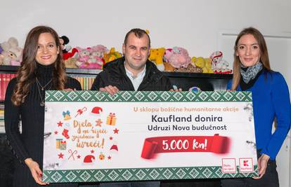 Kaufland udrugama  donirao ukupno 195.000 kuna