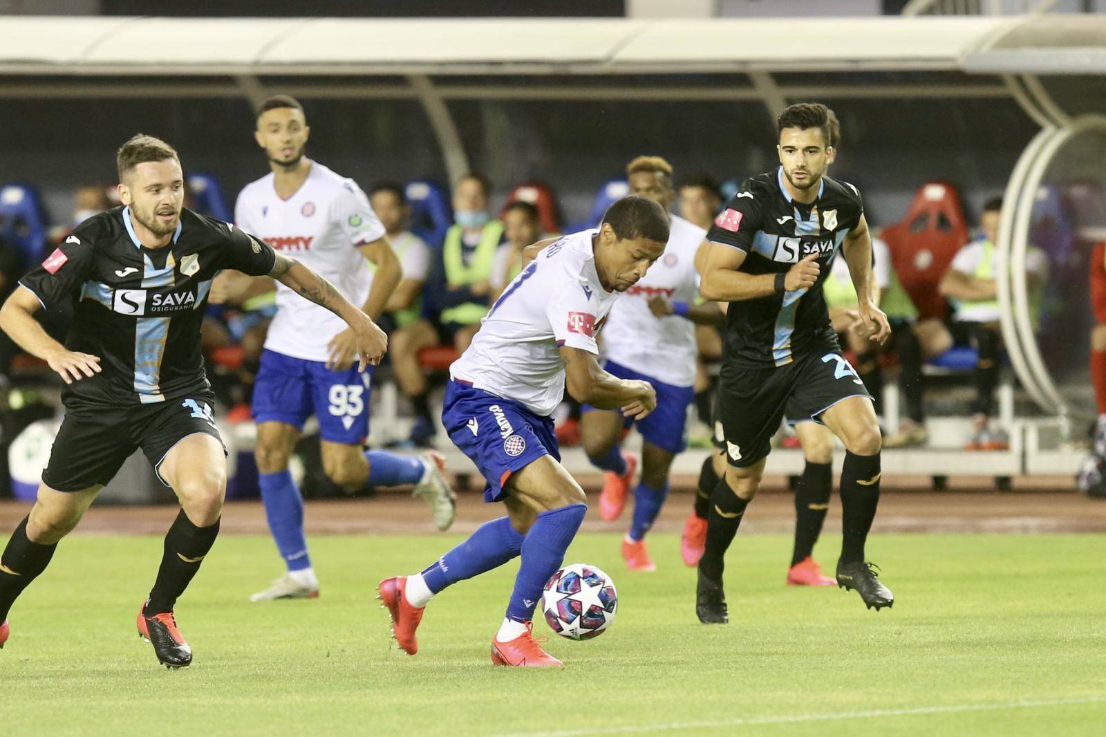 Zagreb: Utakmica HNK Hajduk Split i HNK Rijeka u 35. kolu Prve HNL