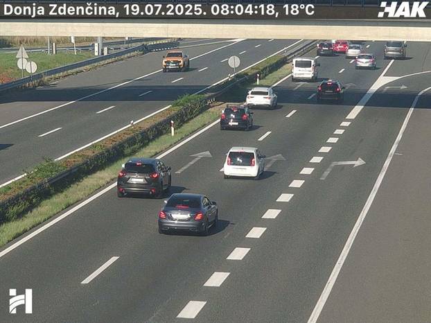 Pogledajte snimke s kamera: Gužve od jutra, na Lučkom čak 8 kilometara, na Trakošćanu 6 km