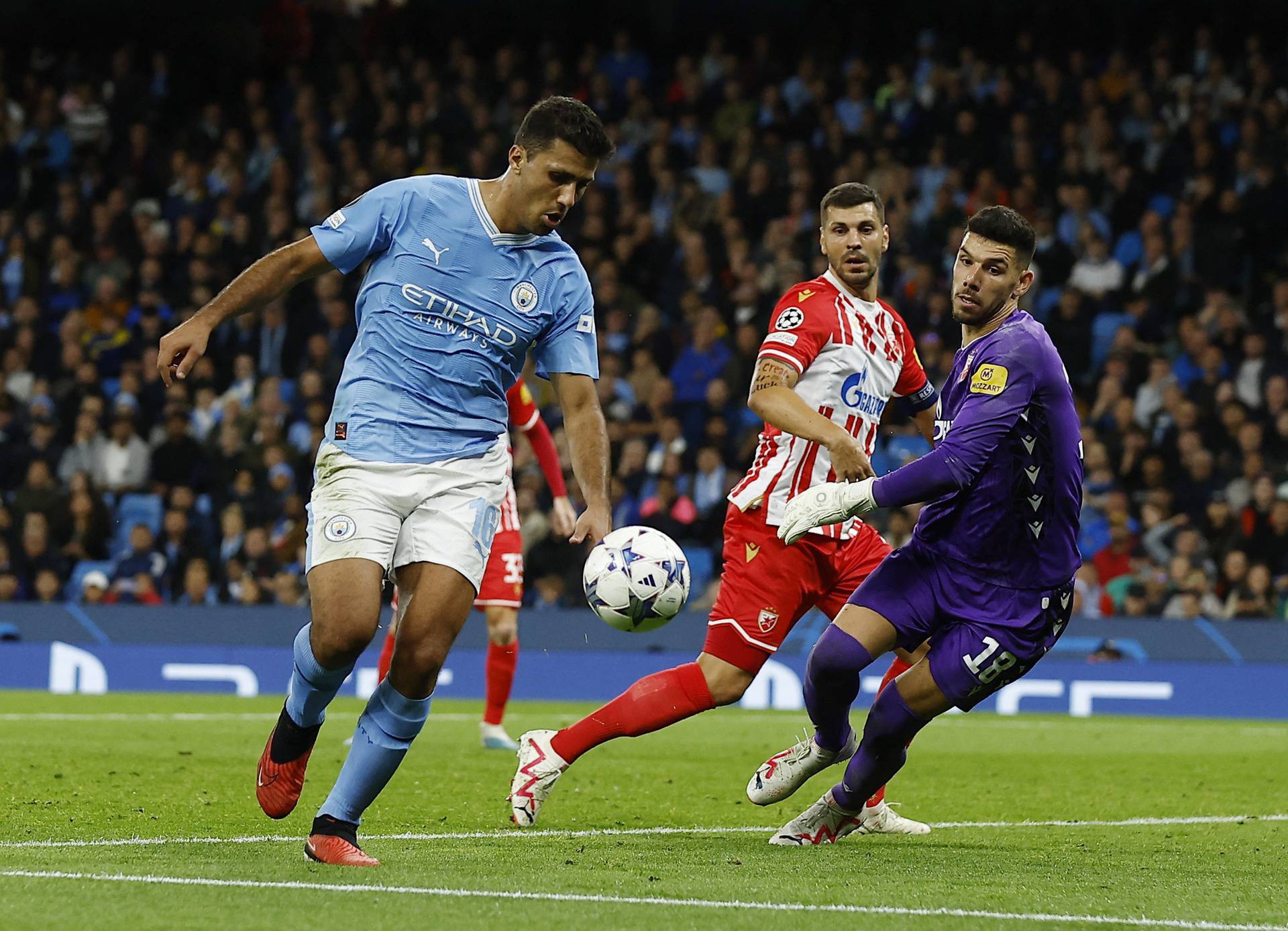 Champions League - Group G - Manchester City v Crvena Zvezda