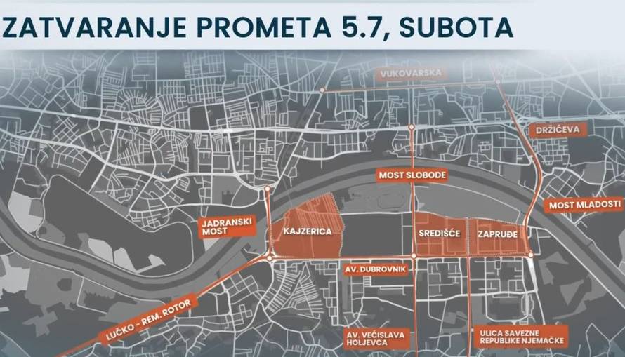 Procurio plan za Thompsona, pola grada će biti blokirano