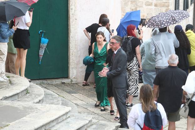 ARHIVA - 2024. Dubrovnik: Vjenčanje Nicole Artukovich i Liama Stewarta u crkvi sv.Ignacija