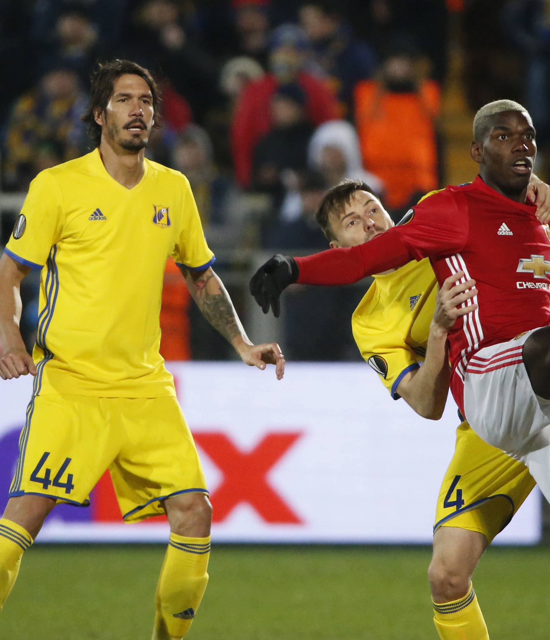 Manchester United's Paul Pogba in action