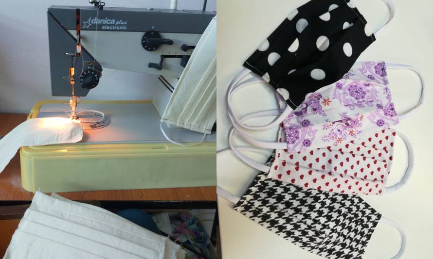 Daruju odjelima i djeci: Maske šije sve više domaćih radnji