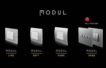 Dizajnerske linije prekidača i utičnica MODUL – kreirane za  moderan i funkcionalan dom