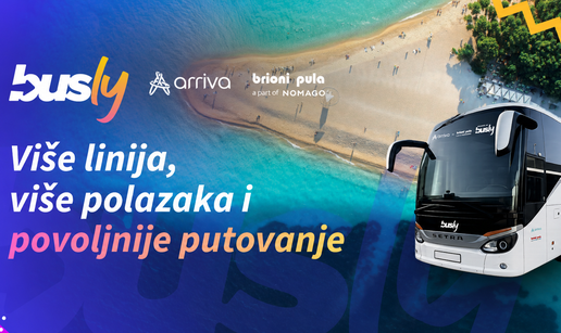 Do mora jednostavnije: Busly ovog ljeta donosi vi&scaron;e linija, polazaka i povoljnije putovanje