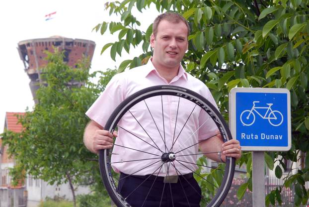 Vukovar: Mario Banozić, inicijator i pokretač biciklističke rute po Dunavu