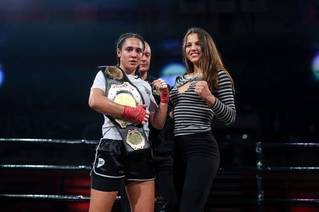 Zagreb: Borilački spektakl Golden Fight 8, borba Karmela Makelja - Helena Wsciubiak