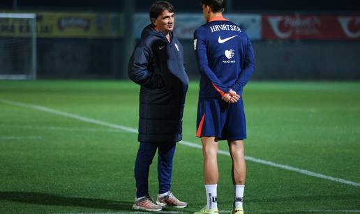 FOTO Izbornik obavio poseban razgovor s Musom. Pandur stao među vratnice u 'svojoj' Rijeci