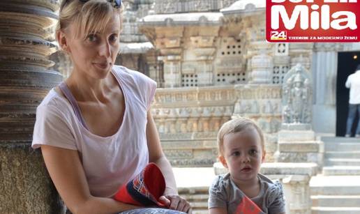Najljep&scaron;a  pustolovina mame i  bebe kroz &zcaron;ivopisnu Indiju...