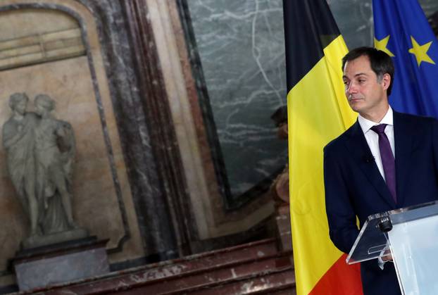 De Croo and Magnette hold news conference in Brussels