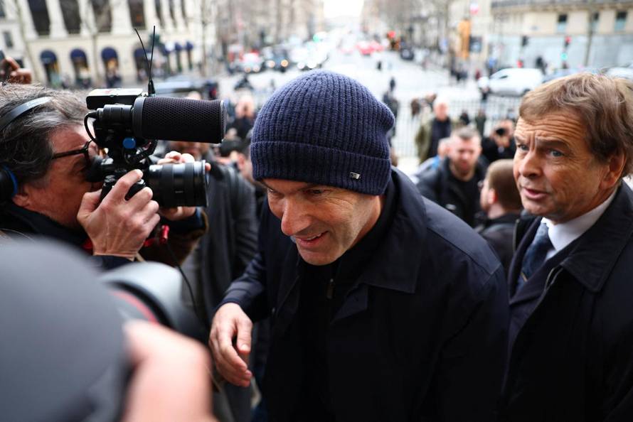 Funeral of late French former soccer player and coach Rolland Courbis in Paris