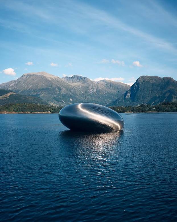 FOTO Spektakl na vodi: Biste li jeli u ovom futurističkom restoranu u norveškom fjordu?