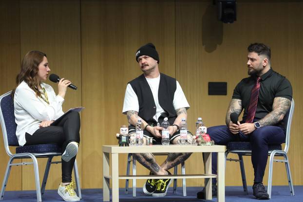 Zagreb: Glumci Josh Herdman i Stainslav Yanevski posjetili Sferacon