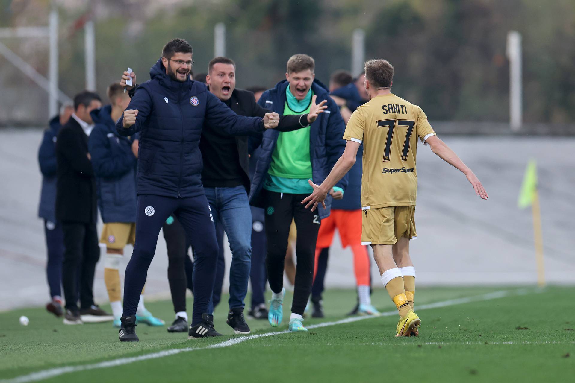 Zagreb: Utakmica 15. kola SuperSport HNL-a između Lokomotive i Hajduka