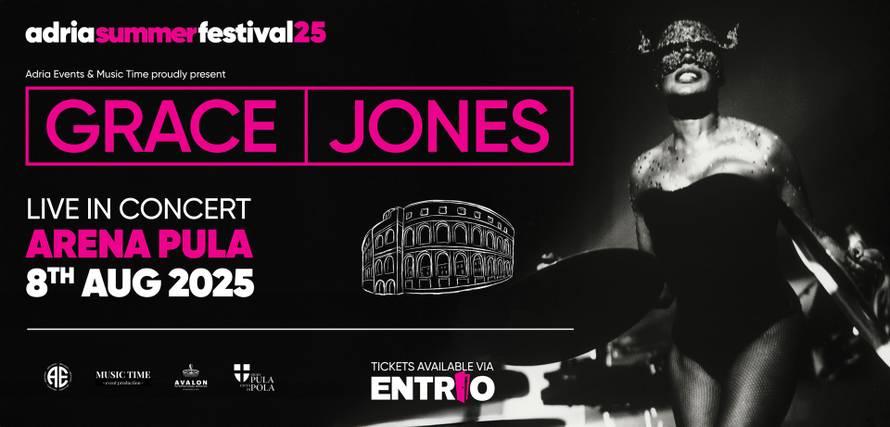 Grace Jones: Volim Hrvatsku i jedva čekam nastupiti u Puli