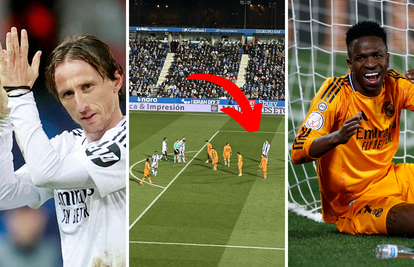 Modrić postrojio Viniciusa usred utakmice Reala! Ancelotti tvrdi: 'Luka Modrić je uvijek u pravu'