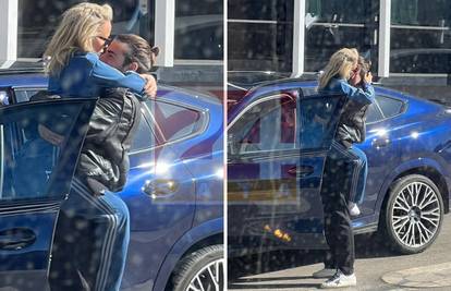 EKSKLUZIVNA SNIMKA Maja Šuput je skočila na Savršenog: 'Baš se vidi da su zaljubljeni'