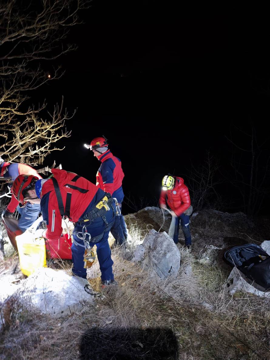 FOTO HGSS spasio lovačkog psa: 'Aris je na sigurnom, ide doma'